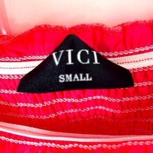 Sonya floral smocked ruffle tie dress!